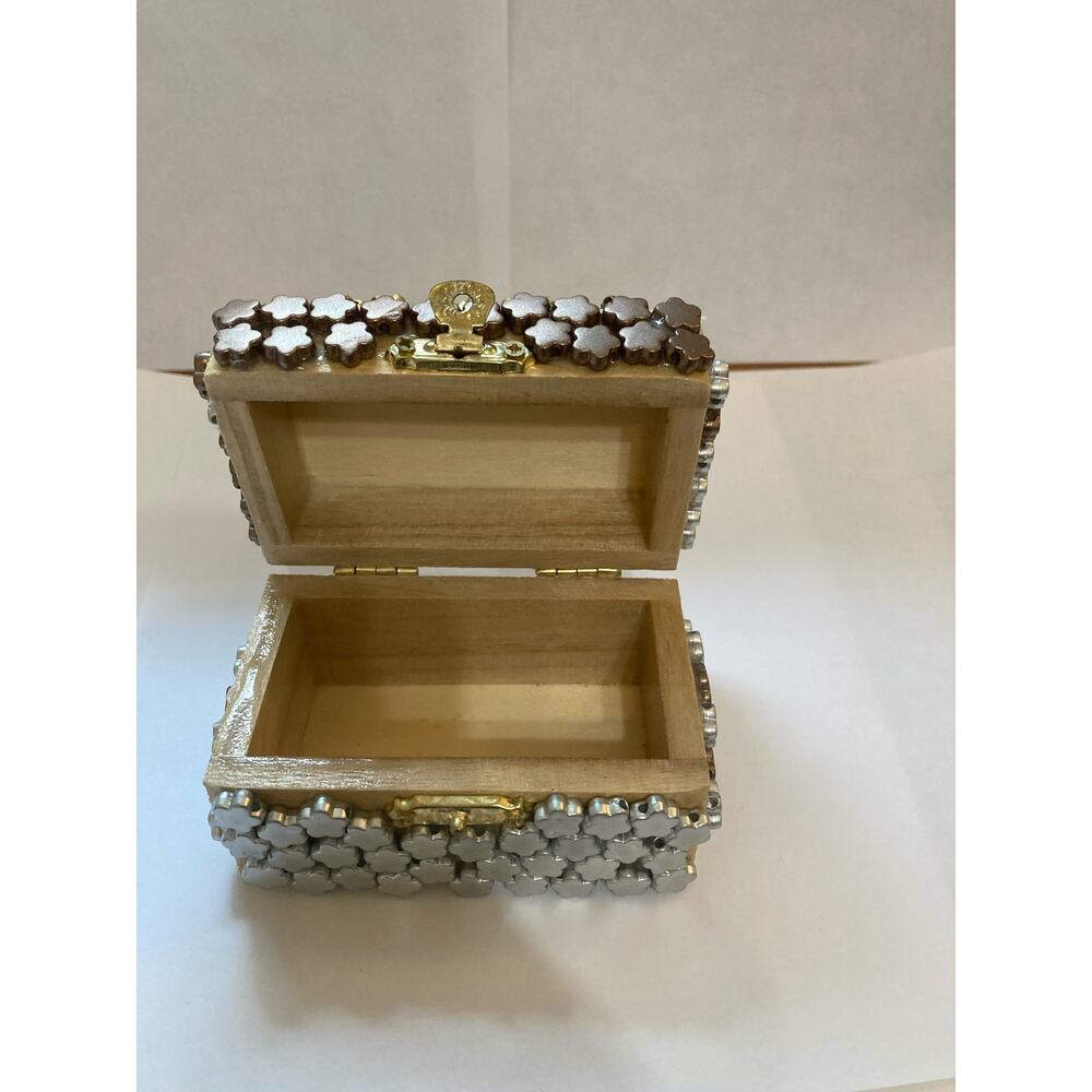 Handcrafted Jewelry Box Handwooden